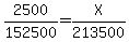 2500%2F152500=X%2F213500