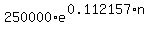 250000%2Ae%5E%280.112157%2An%29