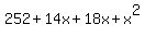 252%2B14x%2B18x%2Bx%5E2