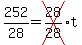 252%2F28+=+cross%2828%2F28%29t
