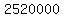 2520000