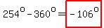 254%5Eo-360%5Eo=highlight%28-106%5Eo%29
