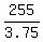 255%2F3.75