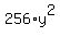 256%2Ay%5E2