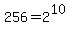 256=2%5E10