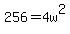 256=4w%5E2