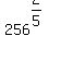 256%5E%282%2F5%29