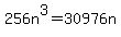 256n%5E3+=+30976n