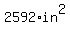 2592%2Ain%5E2