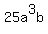 25a%5E3b