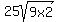 25sqrt%289+x+2%29