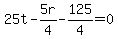 25t-5r%2F4-125%2F4=0