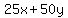 25x%2B50y