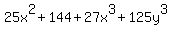 25x%5E2%2B144%2B27x%5E3%2B125y%5E3