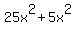 25x%5E2%2B5x%5E2