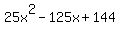 25x%5E2-125x%2B144