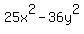 25x%5E2-36y%5E2