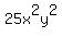 25x%5E2y%5E2
