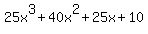 25x%5E3%2B40x%5E2%2B25x%2B10