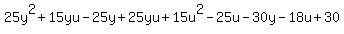 25y%5E2%2B15yu-25y%2B25yu%2B15u%5E2-25u-30y-18u%2B30