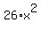 26%2Ax%5E2