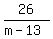 26%2F%28m-13%29