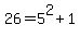 26=5%5E2%2B1