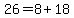 26=8%2B18
