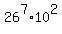 26%5E7%2A10%5E2