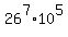 26%5E7%2A10%5E5