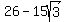 26-15sqrt%283%29