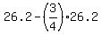 26.2-%283%2F4%29%2A26.2