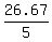 26.67%2F5