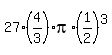 27%2A%284%2F3%29pi%2A%281%2F2%29%5E3