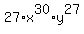 27%2Ax%5E30%2Ay%5E27