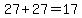 27%2B27=17