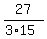 27%2F%283%2A15%29