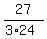 27%2F%283%2A24%29