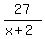 27%2F%28x%2B2%29