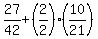 27%2F42%2B%282%2F2%29%2810%2F21%29
