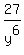27%2Fy%5E6
