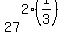 27%5E%282%2A%281%2F3%29%29