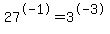27%5E-1+=+3%5E-3