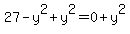 27-y%5E2%2By%5E2=0%2By%5E2