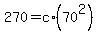 270=c%2A%2870%5E2%29