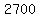 2700
