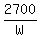 2700%2FW