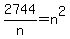 2744%2Fn+=++n%5E2