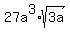 27a%5E3%2Asqrt%283a%29