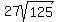27sqrt%28125%29